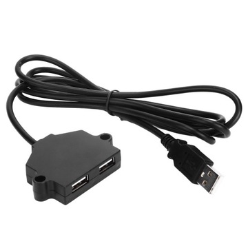 Двойное USB-разъем для зарядки с кабелем длиной 1,5 м, напряжение 5 В.
