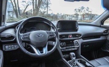 Hyundai Santa Fe IV SUV 2.0 CRDi 185KM 2019 Hyundai Santa Fe 2,0CRDI (185KM) Automat Skory 4x4 Salon PL Bezwypadkowy F, zdjęcie 8