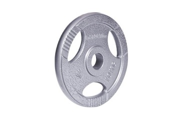 OBCIĄŻENIE STALOWE OLIMPIJSKIE 10KG /INSPORTLINE