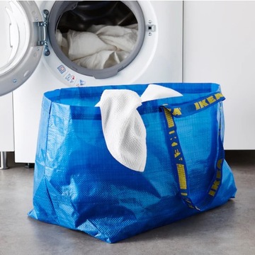 IKEA FRAKTA TORBA NA ZAKUPY PRANIE BASEN 71L 10SZT
