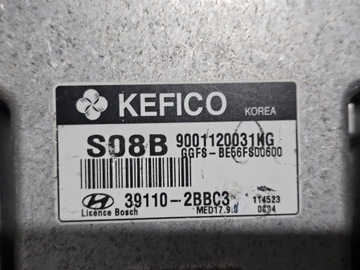 MODUL ŘÍZENÍ MOTORU ECU HYUNDAI VELOSTER 39110-2BBC3
