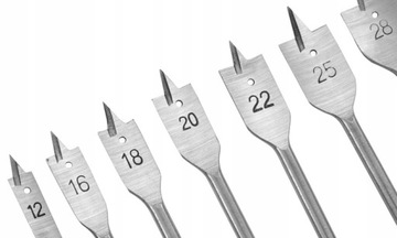 СВЕРЛА ПО ДЕРЕВУ С ПЛОСКИМ ПОЛОЖЕНИЕМ 12-32 НАБОР СВЕРЛ С ШЕСТИГРАННЫМ ПОЛОЖЕНИЕМ