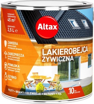 Altax Lakierobejca Żywiczna 2,5L PALISANDER