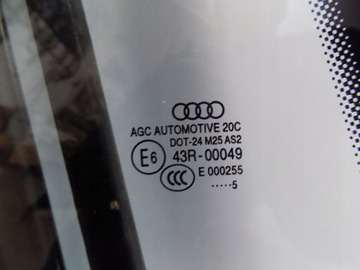 AUDI A3 8V7 CABRIO SKLO (OKNO) LEVÝ 8V7839397B