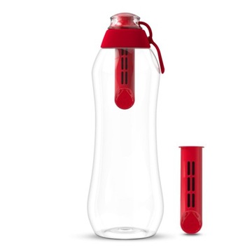 Butelka filtrująca wodę Dafi czerwona 500ml