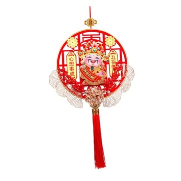 Китайское Новогоднее Подвесное Украшение Лунный Год С Новым Годом 38см x 78см