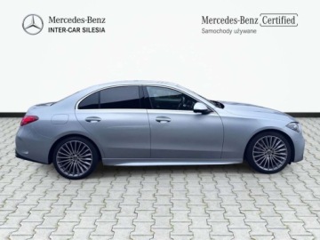 Mercedes Klasa C W206 Limuzyna 2.0 220d 200KM 2023 Mercedes-Benz Klasa C C 220 d 4MATIC AMG Kamera MBUX Grzana kierownica, zdjęcie 3