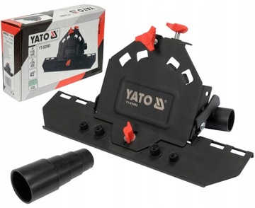 YATO PRZYSTAWKA DO SZLIFOWANIA PŁYTEK KĄT 45° DLA SZLIFIEREK KĄTOWYCH 125mm