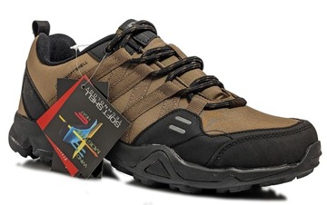 Krótkie buty trekkingowe DK SWAT-2 Soft Shell TECH czarno-brązowe r44