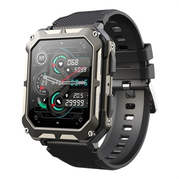 C20 Pro Smart Watch For Men Bluetooth Music Call Outdoor Sports Fitness