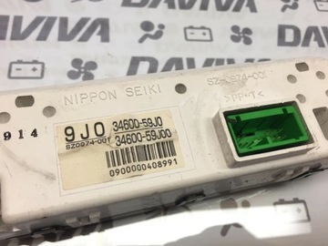 DISPLEJ / OBRAZOVKA PŘEDNÍ CENTRUM 2004 34600-59J00 9J0 ČERNÁ