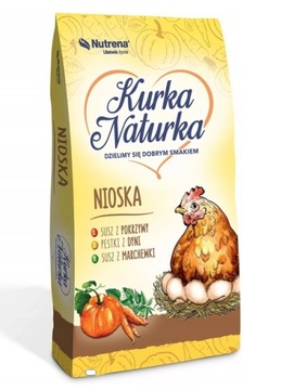 Корм KURKA NATURKA для кур-несушек 25кг крошка