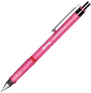 Ołówek Rotring automatyczny Visuclick Różowy 0,7 + grafity Rotring 0.7 HB