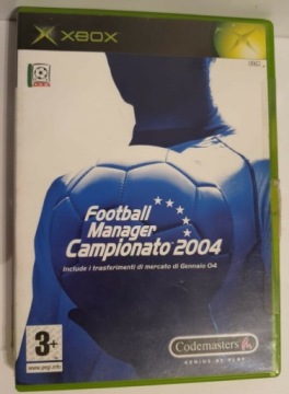 Gra Xbox Football Manager Campionato 2004