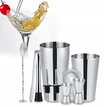 ZESTAW BARMAŃSKI SHAKER DO DRINKÓW