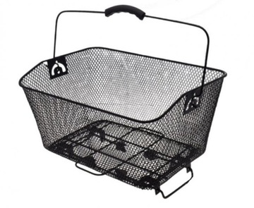 Корзина для багажа для велосипеда с сетчатой ​​спинкой и замком