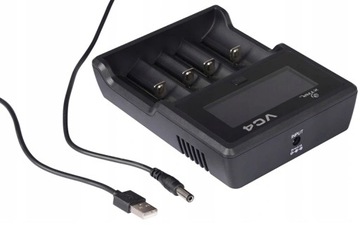 ЗАРЯДНОЕ УСТРОЙСТВО 18650 26650 XTAR VC4 LCD
