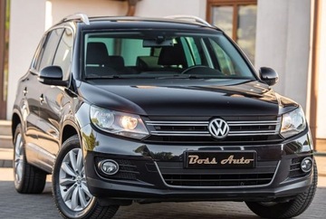 Volkswagen Tiguan I SUV Facelifting 2.0 TDI CR DPF BlueMotion 140KM 2013 Volkswagen Tiguan 2.0TDI 140KM Lift Navi Alcantara Alu Pdc Hak Serwis Gwar