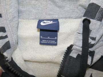 Nike bluza damska w monogram na zamek oversize M
