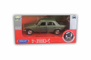 MERCEDES E-CLASS OLIWKOWY METALOWY MODEL 1:34WELLY