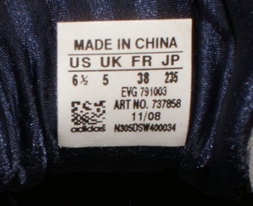 ADIDAS EVG 791003 - КОЖАНЫЕ КРОССОВКИ ДЛЯ ГОЛЬФА 38; 24 см