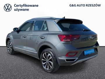 Volkswagen T-Roc I SUV Facelifting 1.5 TSI ACT 150KM 2023 Volkswagen T-Roc 1.5 TSI Style 150KM, Manual, Serwis ASO, Maly przebieg, F, zdjęcie 2