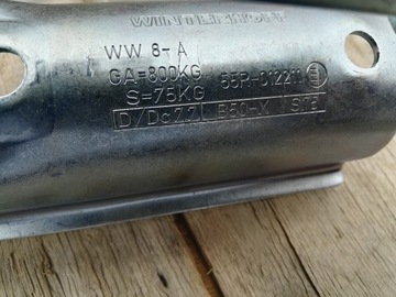 WINTERHOFF ШАРОВАЯ СЦЕПКА, FI PIPE 50мм КРЮК 800КГ