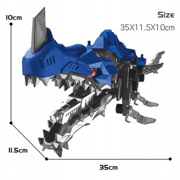 Symulacyjny mechaniczny model dinozaura