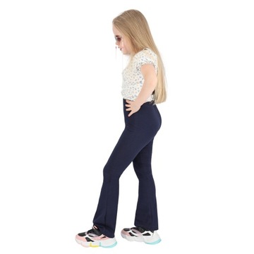 Брюки колокольчики девушки хлопковые спортивные костюмы 122