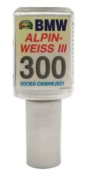 Zaprawka do rys 10ml BMW 300 ALPINE WEISS ALPINWEISS III