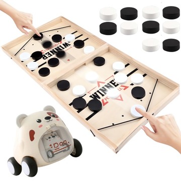 НАСТОЛЬНАЯ ИГРА С ШАЙБОЙ ДЛЯ РОДИТЕЛЕЙ И ДЕТЕЙ, МАЛЕНЬКАЯ НАСТОЛЬНАЯ ИГРА