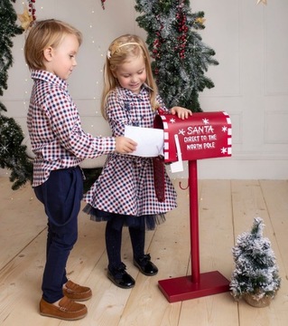 Koszula czerwona kratka 98