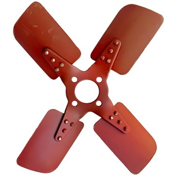 WENTYLATOR URSUS C 330 C-328 WIATRAK CHŁODNICY 4 ŁOPATKOWY METALOWY