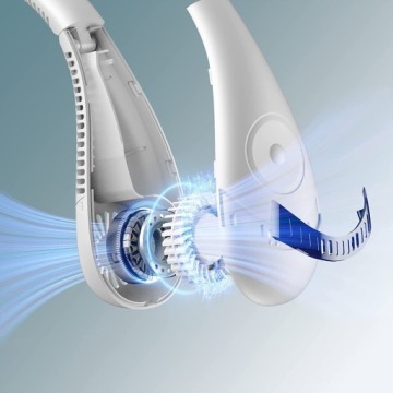 ПЕРСОНАЛЬНЫЙ ВЕНТИЛЯТОР, ПОДЗАРЯЖАЕМЫЙ ОТ USB МИНИ-ШЕЕВОГО ВЕНТИЛЯТОРА, 5000 МАЧ