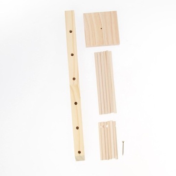 Drewniany ekspozytor na okulary Single Line na 6 par