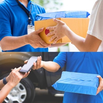 СИНЯЯ КУРЬЕРСКАЯ ФОЛЬГА УПАКОВКА 400x500 50 шт. ФОЛЬГА УПАКОВКА ФОЛЬГОВЫЕ КОНВЕРТЫ