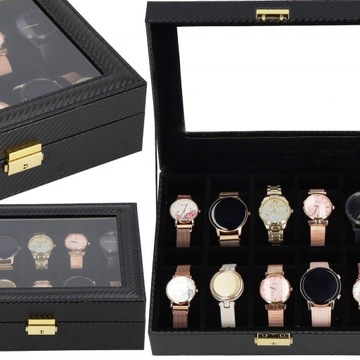 ОРГАНАЙЗЕР ДЛЯ ЧАСОВ, 10 шт., JEWELRY BOX, ELEGANT BOX