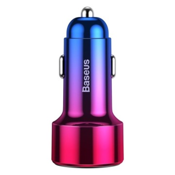 BASEUS АВТОМОБИЛЬНОЕ ЗАРЯДНОЕ УСТРОЙСТВО ДЛЯ ГНЕЗДА ПРИКУРИВАТЕЛЯ USB/USB C 45W QC МОЩНЫЙ