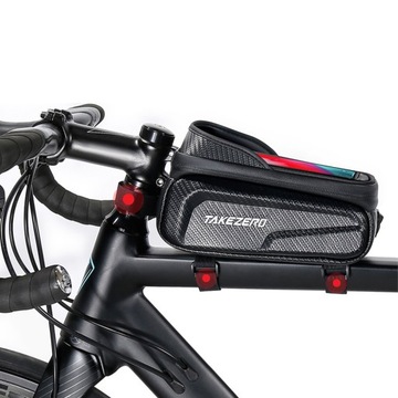ВОДОНЕПРОНИЦАЕМАЯ ВЕЛОСИПЕДНАЯ СУМКА С ДЕРЖАТЕЛЕМ ДЛЯ ТЕЛЕФОНА