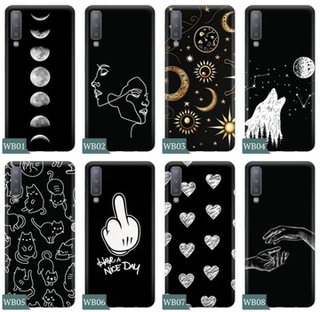 ЧЕХОЛ ДЛЯ SAMSUNG GALAXY A7 2018 + ДИЗАЙН СТЕКЛЯННОГО КОРПУСА