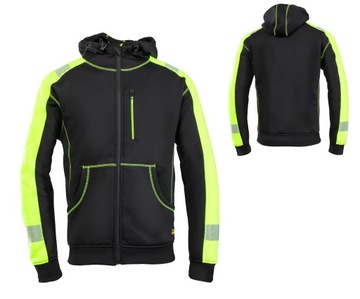 СВИТШОТ СВЕТООТРАЖАЮЩИЙ POLAR WORK с капюшоном