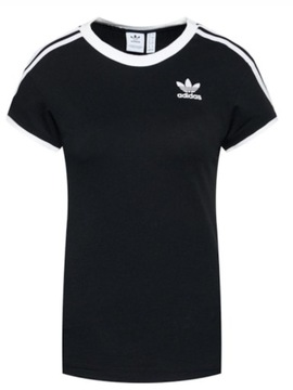 Koszulka damska adidas 3 Stripes Tee GN2900 Originals czarna 32