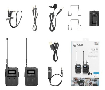 БЕСПРОВОДНАЯ АУДИОСИСТЕМА ДЛЯ КАМЕР BOYA BY-WM6S