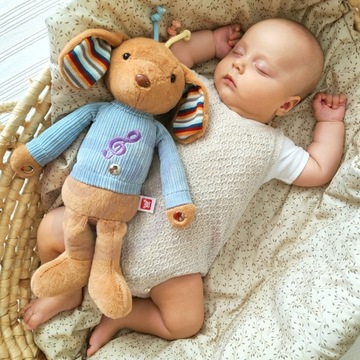 ИНТЕРАКТИВНЫЙ СЛОН-ТАЛИСМАН СО ЗВУКОМ СВЕТ СПАЛЬНАЯ КРОВАТЬ WOOPIIEBABY