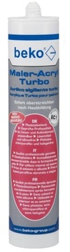 USZCZELNIACZ AKRYLOWY BIAŁY AKRYL 310 ML BEKO