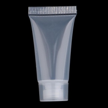 100 szt. Plastikowe tubki do wyciskania kremu do rąk 5 ml butelki na próbki błyszczyka do ust