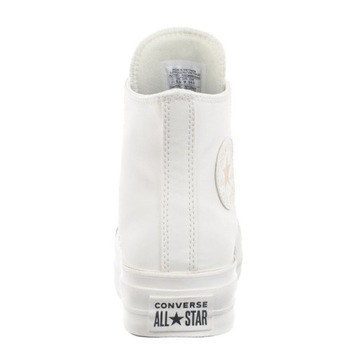 Buty Trampki za Kostkę Converse CTAS Lift Hi Vintage White Białe