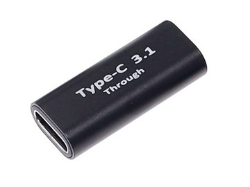 Adapter USB typu C F-F, prosty