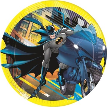 Тарілочки паперові Batman Rogue Rage, 23 см, 8 шт.