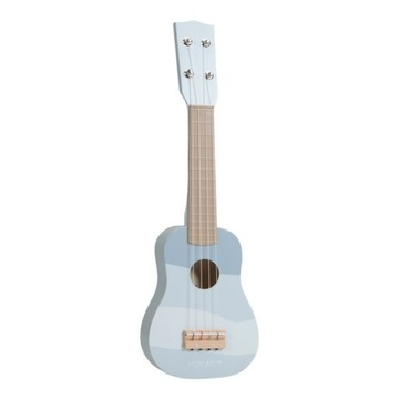 GITARA DREWNIANA LITTLE DUTCH DLA DZIECI BŁĘKITNA